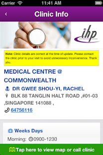 IHP Clinic Locator Screenshots 10