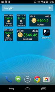 Bitcoin Ticker Widget