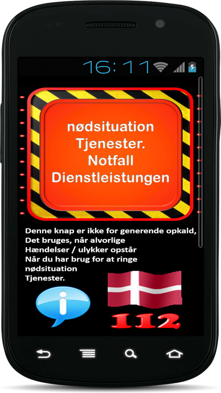 Emergency Services Denmark Screen 2