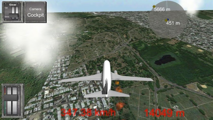 Flight Simulator B737-400 HD Screen 3