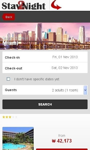 Miami Hotel booking