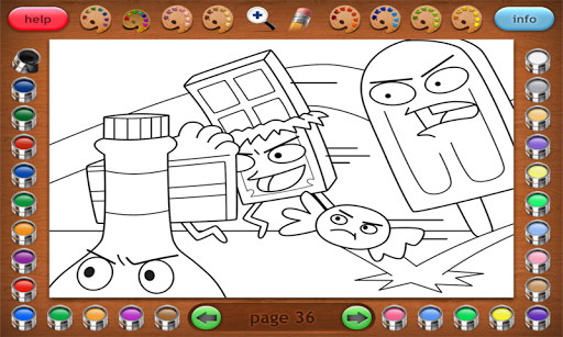 【免費教育App】Coloring Book 19: Eating-APP點子