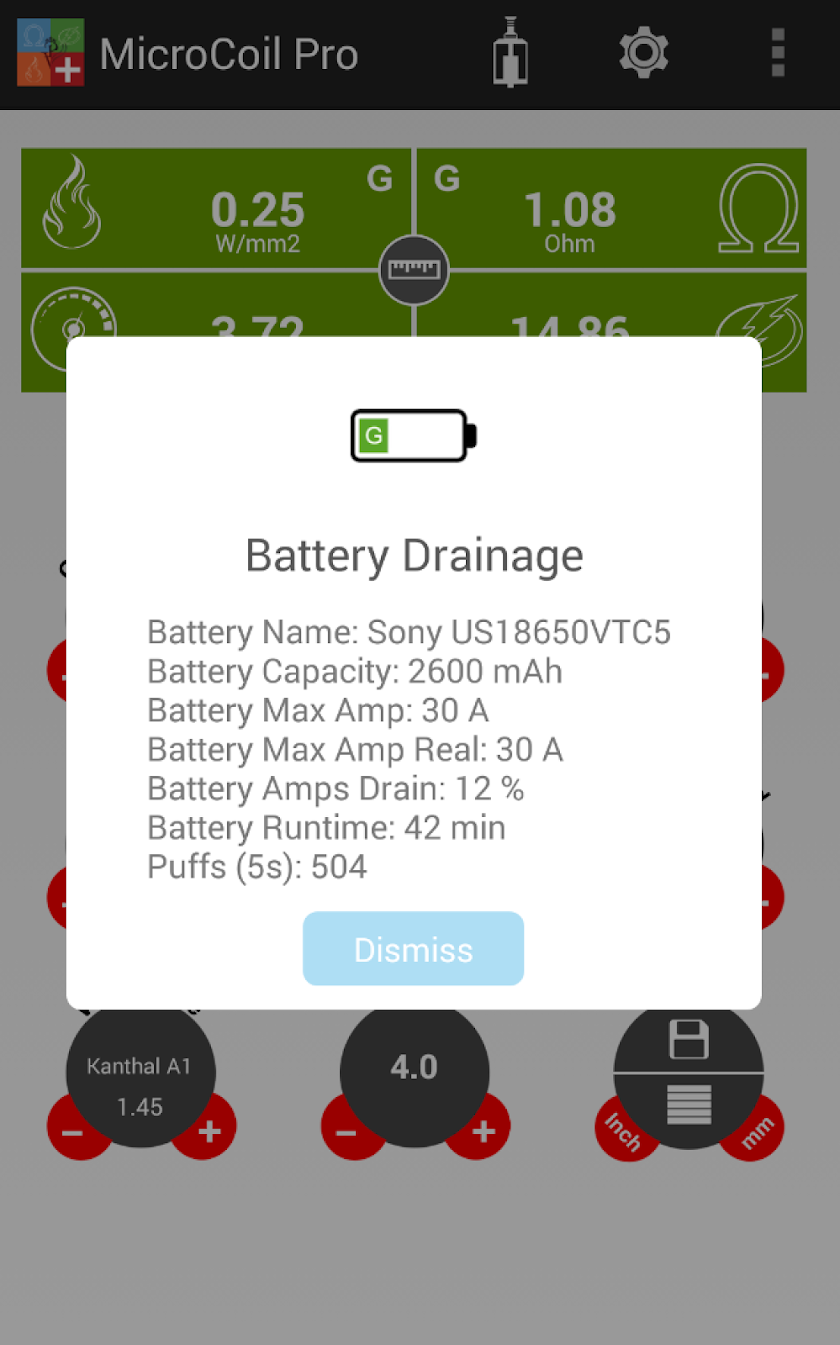 MicroCoil Pro (Swiss VP) Screen 3