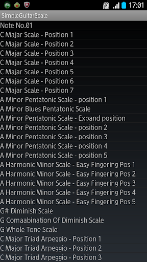 ギター スケール - SimpleGuitarScale