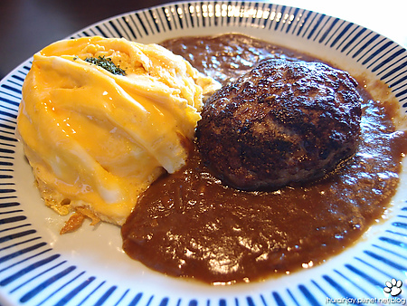 大海亭咖哩廚房‧漢堡排肉好啾西！
