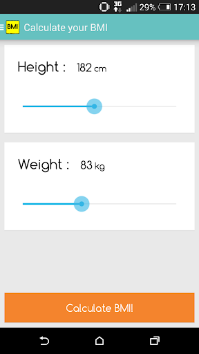 My BMI Body Mass Index