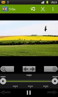 AndroVid Video Editor Pro - tela de miniaturas