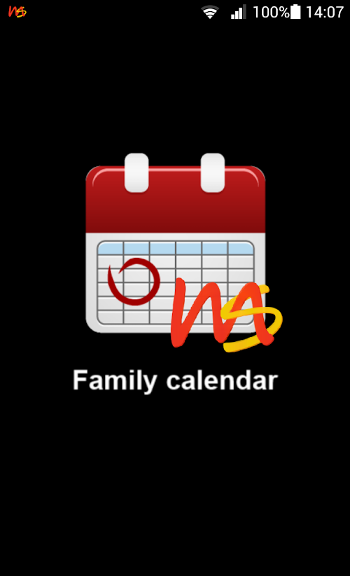 Android application Family calendar screenshort