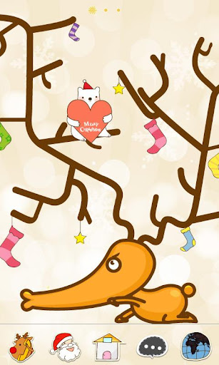 X-Xmas Socks GOLauncherEXTheme