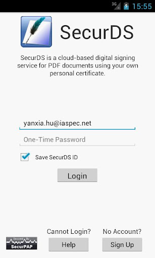 SecurDS - PDF Signing Service