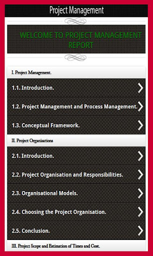 Project management