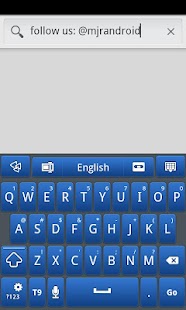How to install Blue Galaxy GO Keyboard Theme 1.0 unlimited apk for android