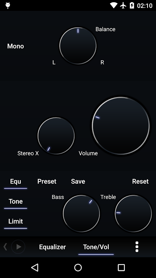   Poweramp Music Player (Trial): captura de tela 