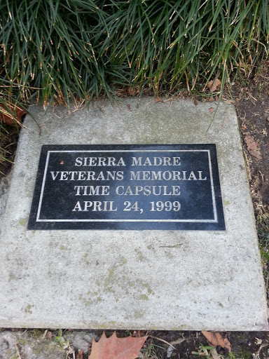 Sierra Madre Veterans Memorial Time Capsule