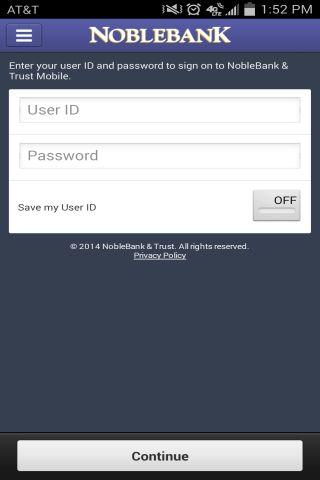 NobleBank Trust Mobile