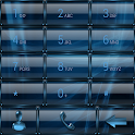 exDialer GlassMetalFrame Azure