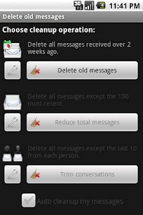 Delete old messages