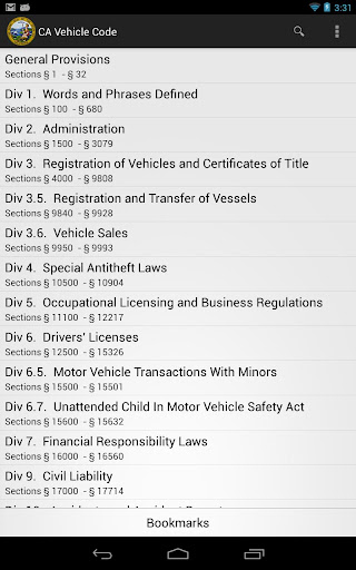 2015 CA Vehicle Code