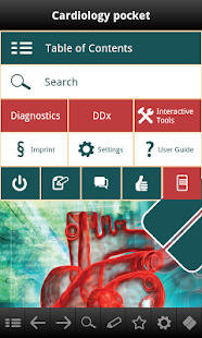 Android application Cardiology pocket screenshot