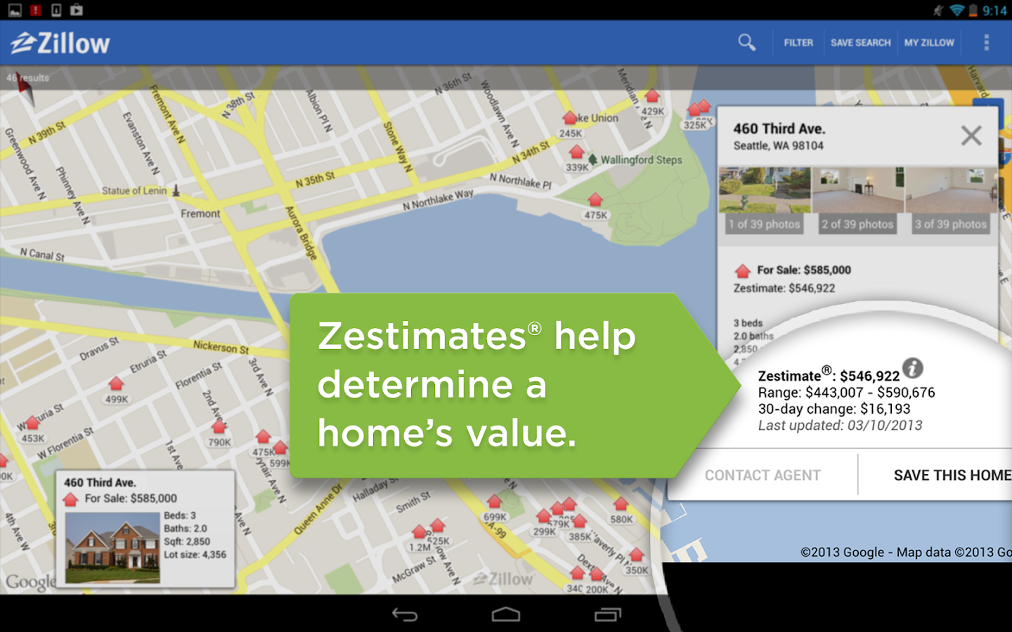 Zillow Real Estate & Rentals screenshot