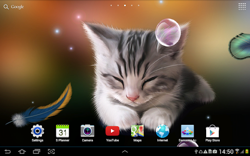 Sleepy Kitten Wallpaper Lite