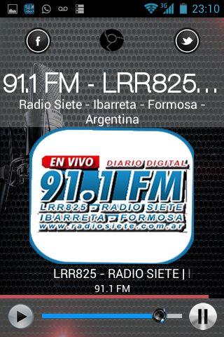 【免費音樂App】91.1 FM - LRR825 - Radio Siete-APP點子