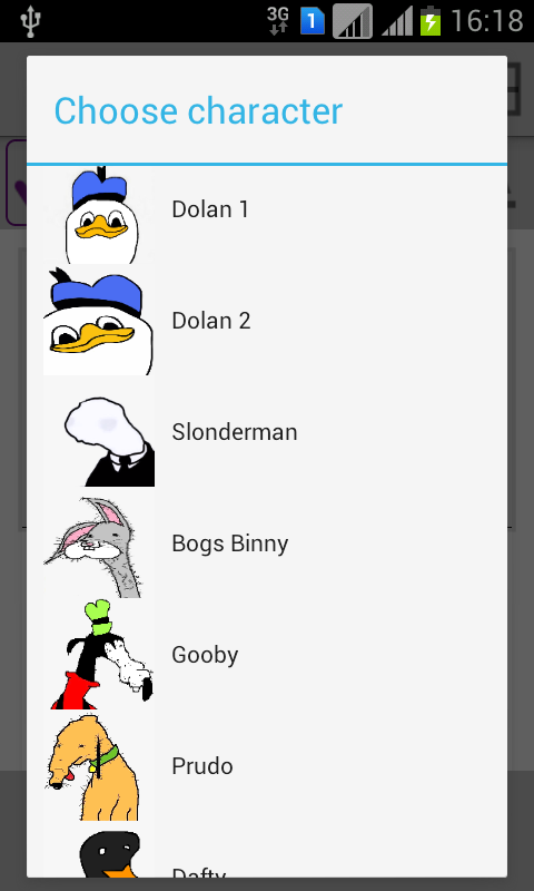 Android application SpudiDraw screenshort