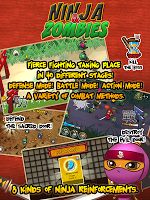 Ninja and Zombies APK 螢幕截圖圖片 #14