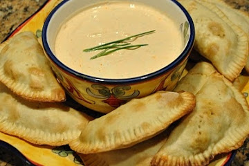 Beef Empanadas with Sofrito Sauce