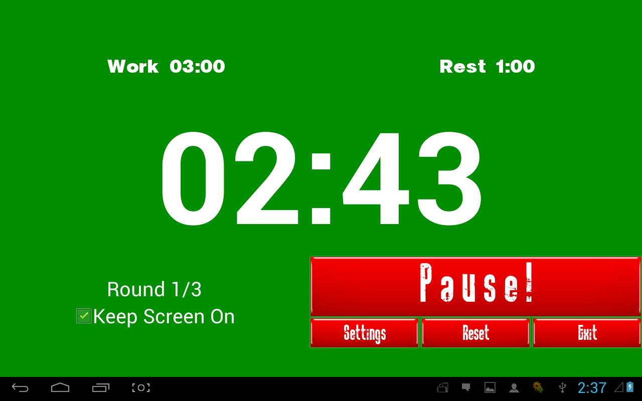 Boxing Interval Timer Android Apps on Google Play