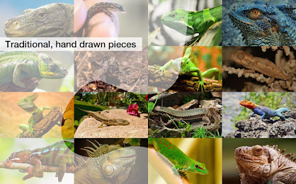 Lizard Jigsaw Puzzles Demo poster 3