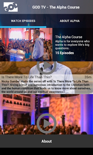 【免費生活App】GOD TV - The Alpha Course-APP點子