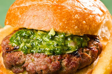 Grilled Chimichurri Burger