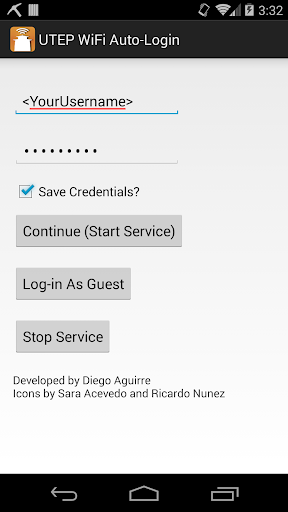 UTEP WiFi Auto-Login