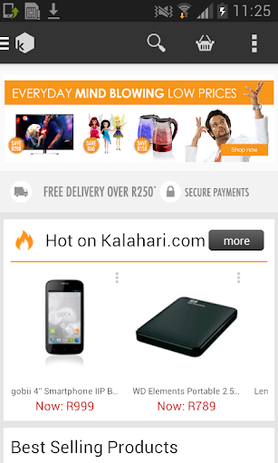 kalahari.com Shopping App