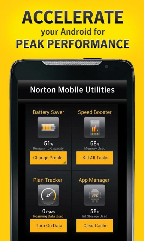 Norton Mobile Utilities Lite Android