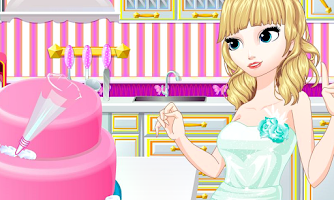 Princess Wedding Cake Maker APK Gambar Screenshot #5