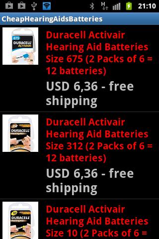 Cheap Hearing Aids Batteries