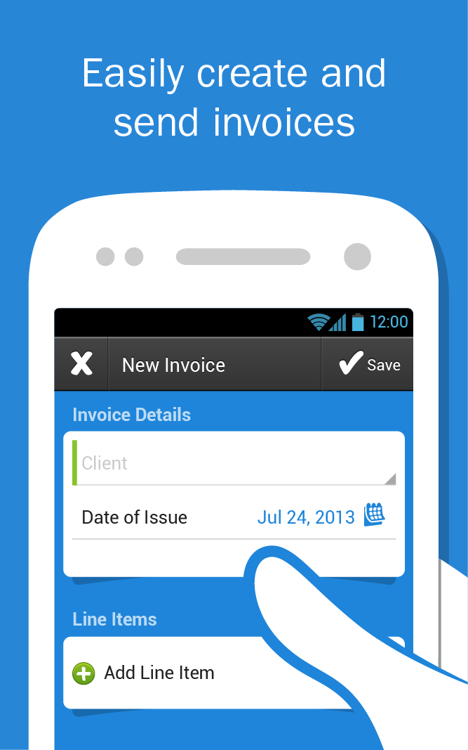FreshBooks Classic Screen 1