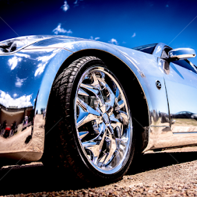 Chrome Nissan by Robie Blair - Transportation Automobiles