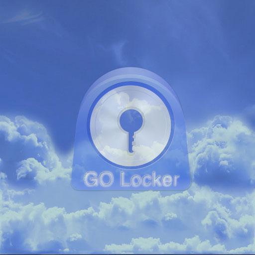 GO Locker Blue Clouds Buy 個人化 App LOGO-APP開箱王