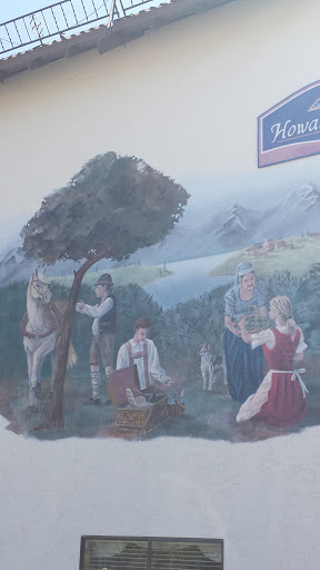 Family Picnic Mural