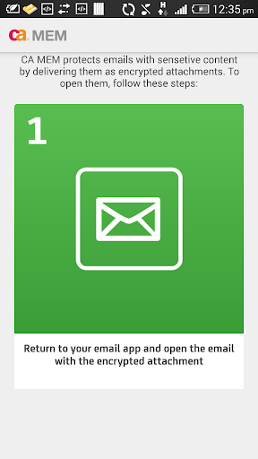 CA Mobile Email Management