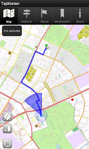 【免費旅遊App】離線地圖 塔吉克斯坦-APP點子
