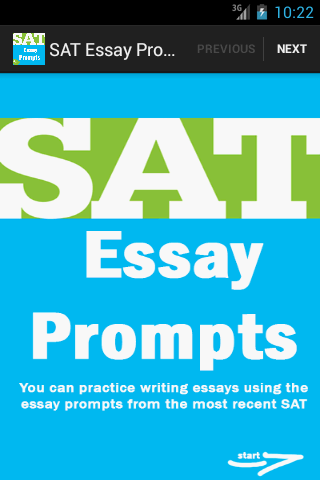 sat essay prompts - FREE