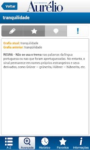 Dicionário Aurélio Smartphone - screenshot thumbnail