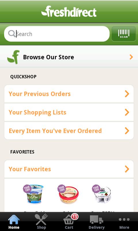 FreshDirect Android Apps On Google Play