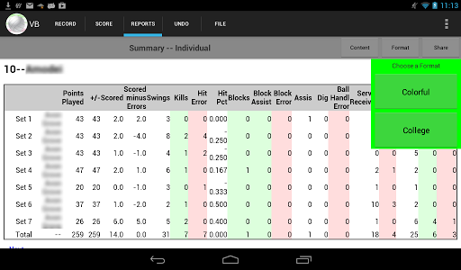 【免費運動App】Volleyball Stat!-APP點子