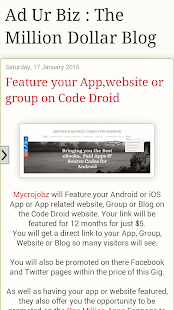 AdUrBiz Blog Screenshots 1