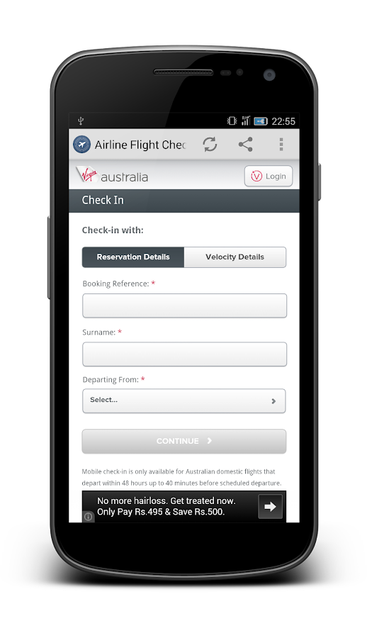 Online Flight CheckIn Android Apps on Google Play